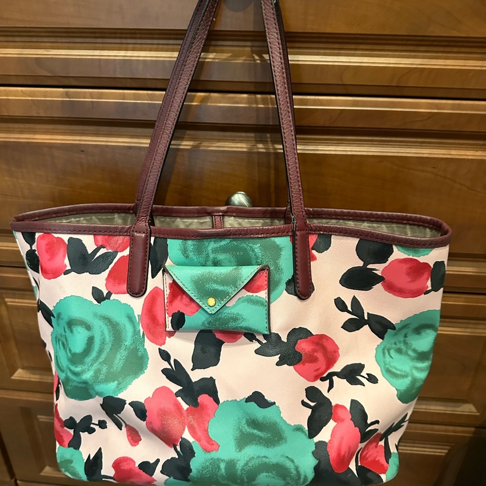 Authentic Marc Jacobs Floral Shoulder Bag